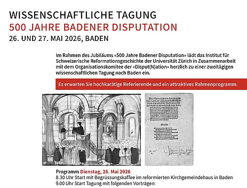 500 Jahre Badener Disputation