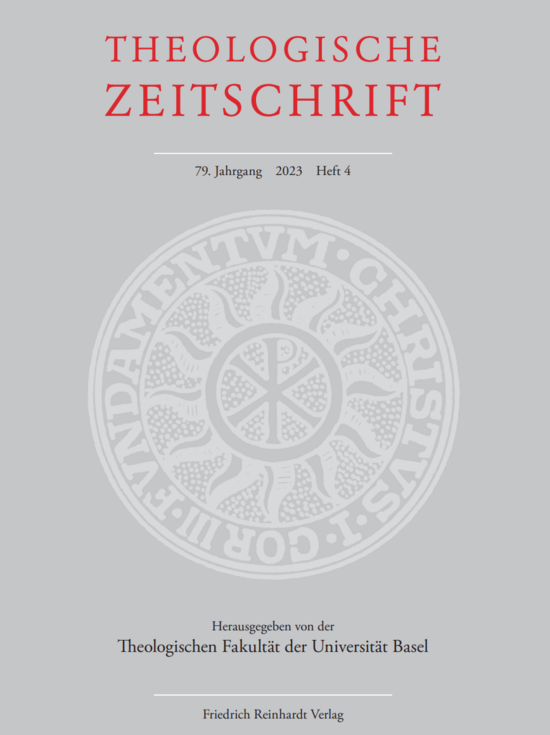 Cover ThZ-Heft
