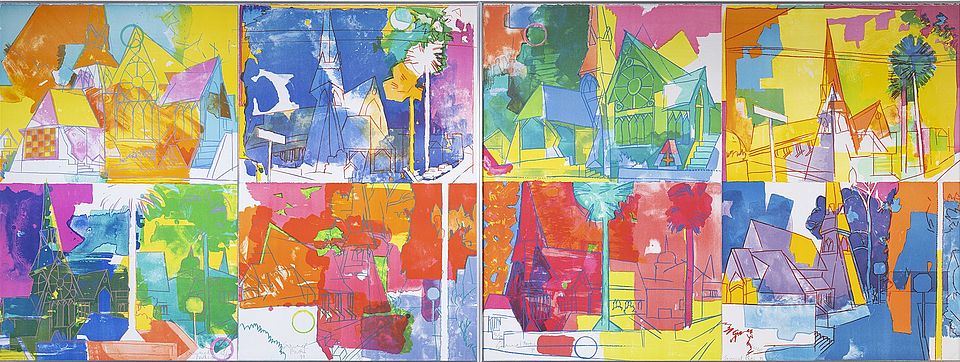 Bild Samuel Buri "Red Church"