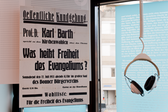 Audio-Teil der Ausstellung