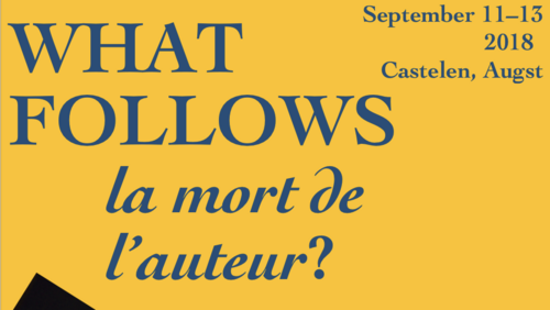 [Translate to English:] Titelblatt Konferenz Authorship