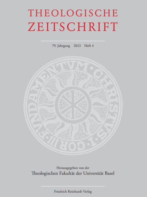 Cover ThZ-Heft