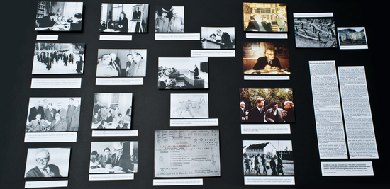 Vitrine 'Karl Barth in Basel'