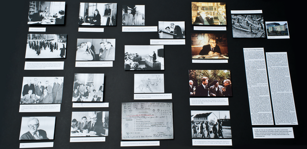 Vitrine 'Karl Barth in Basel'