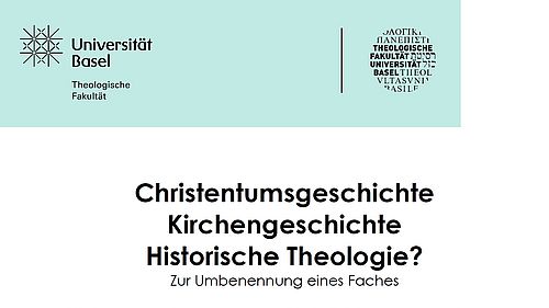 öffentliche Vorträge Christentumsgeschichte