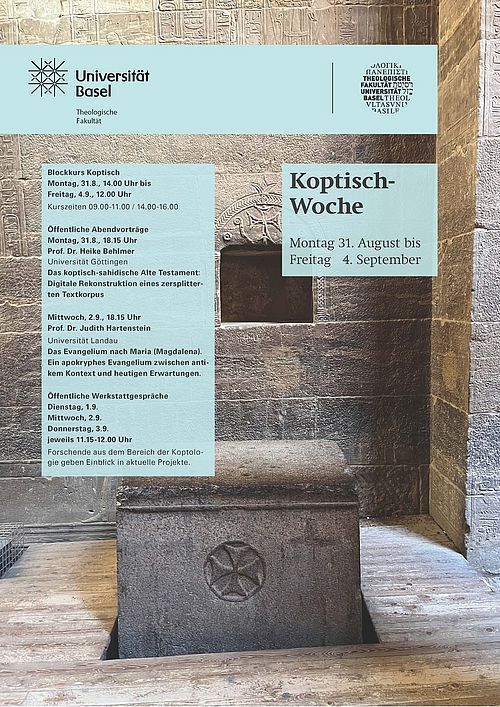 Flyer Koptisch-Woche