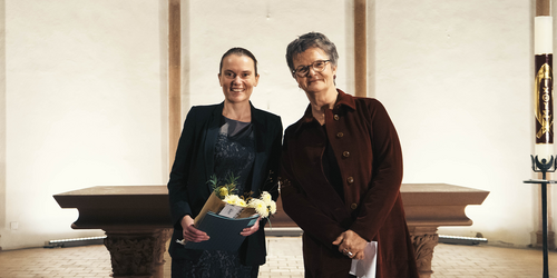 Bolender und Dekanin_Preis