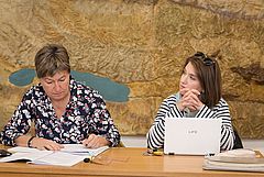 Lehrveranstaltung im grossen Seminarraum