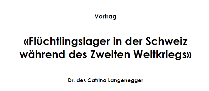 Vortrag